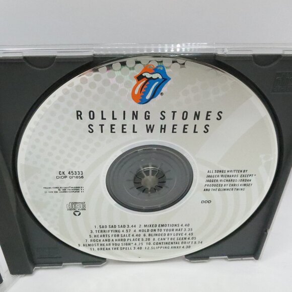 Rolling Stones Steel Wheels CD 1989 - Picture 4 of 4